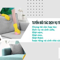 Tuyển đối tác, Cộng tác viên dịch vụ Tổng vệ sinh