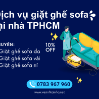 Dịch Vụ Giặt Ghế Sofa tại nhà TPHCM