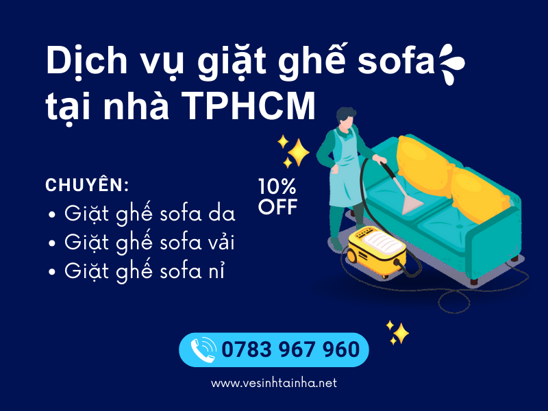 Dịch Vụ Giặt Ghế Sofa tại nhà TPHCM