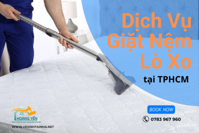 Dịch Vụ Giặt Nệm Lò Xo Tại TPHCM - Đặt Lịch Ngay