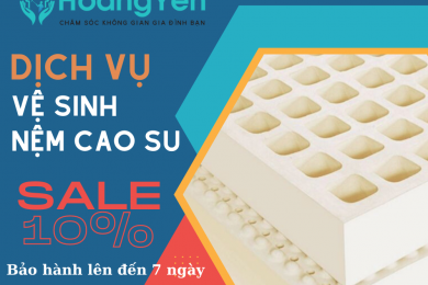 Dịch Vụ Vệ Sinh Nệm Cao Su Tại TPHCM -  Chất Lượng - Không Lo về Giá